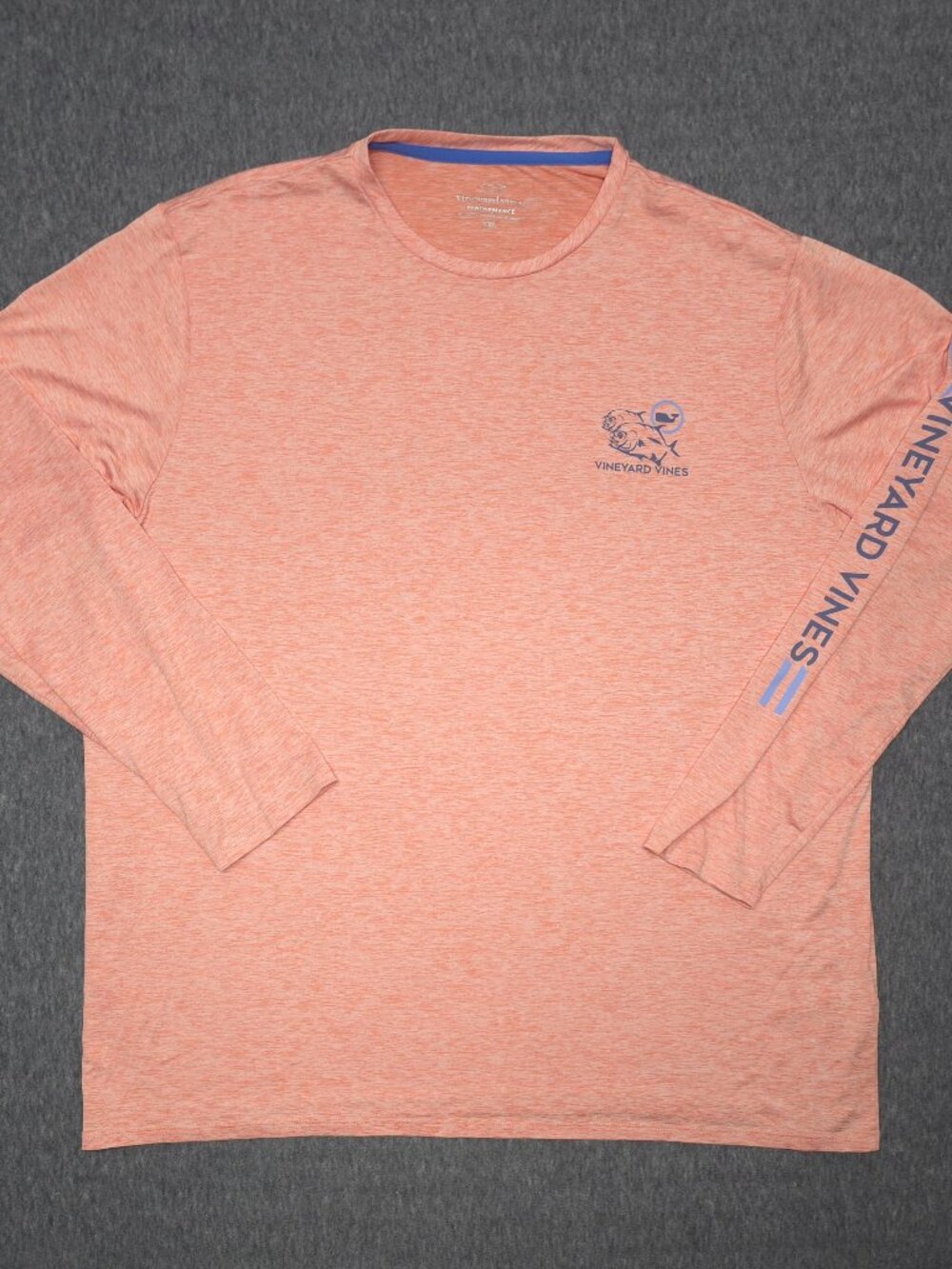 Vineyard Vines Men's XXL Harbor Performance Fishing Long Sleeve Shirt